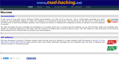 Desktop Screenshot of mad-hacking.net