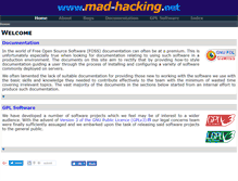 Tablet Screenshot of mad-hacking.net